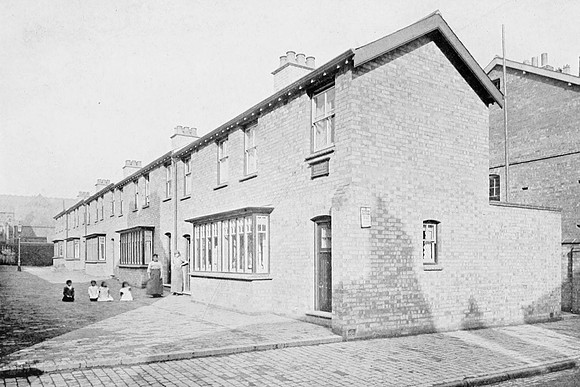 A Birmingham Terrace After Rebuilding 1908