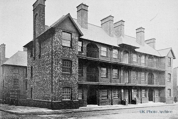 One Of The New Blocks In The Hornby Street Area Liverpool 1908