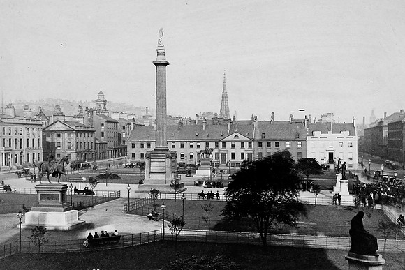 George Square Glasgow 1865