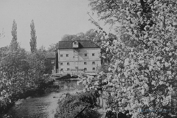 The Weatherboarded Watermill On The Lea Lemsford Hertfordshire