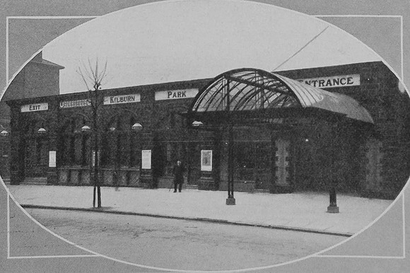 Kilburn Park Station Entrance 1914
