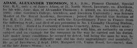 Adam A T Pnr 188534 Royal Engineers Obituary De Ruvignys Roll Of Honour Vol 3