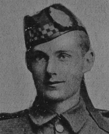 Blackwood J P Pte 11th Argyll & Sutherland Highlanders De Ruvignys Roll Of Honour Vol 3