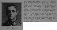 Taylor A Pte 12415 14th York & Lancs Regiment Obit De Ruvignys Roll Of Honour Vol 3