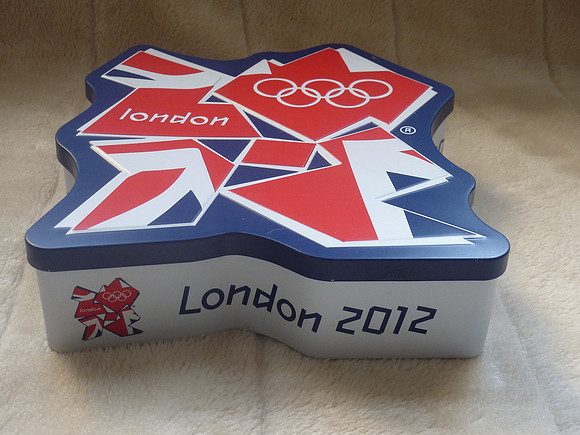London Olympics 2012 Commemorative Biscuit Tin Marks And Spencer M&S