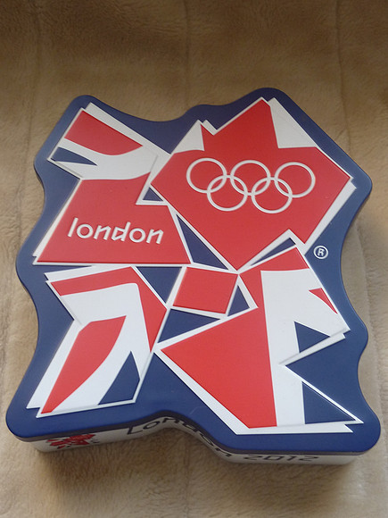 London Olympics 2012 Commemorative Biscuit Tin Marks And Spencer M&S