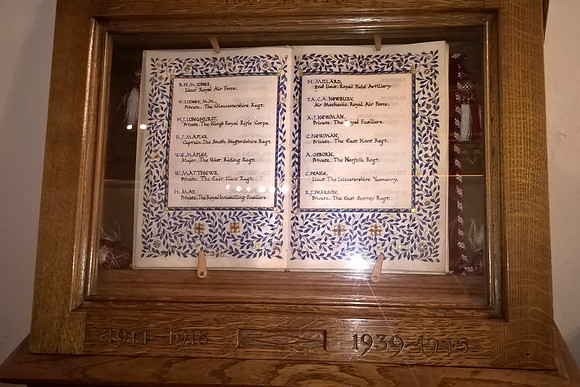 St Giles Church Book Of Rememberance