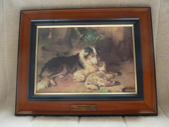 Framed Stephen Selby Oil On Canvas Print Motherless By Walter Hunt