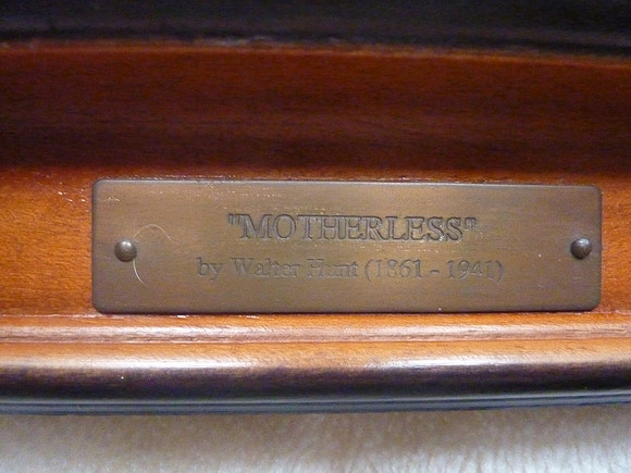 Framed Stephen Selby Oil On Canvas Print Motherless By Walter Hunt