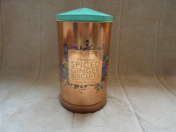 Fortnum And Mason Christmas Musical Biscuit Tin