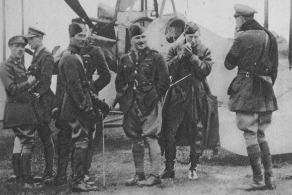 Pilots Both Military And Naval Awaiting Orders