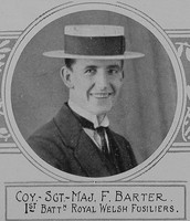 Barter F Coy Sergt Maj VC 1st Royal Welsh Fusiliers