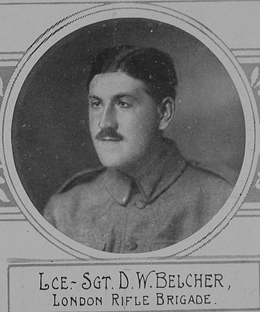 Belcher D W LSergt VC 5th London Regiment