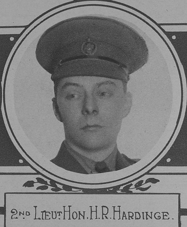Hardinge H R 2nd Lt The Hon 2nd Rifle Brigade