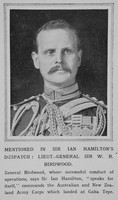 Birdwood W R Lt Gen Sir General Staff