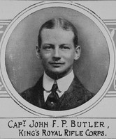 Butler J F P Captain Kings Royal Rifle Corps