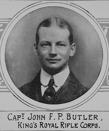Butler J F P Captain Kings Royal Rifle Corps