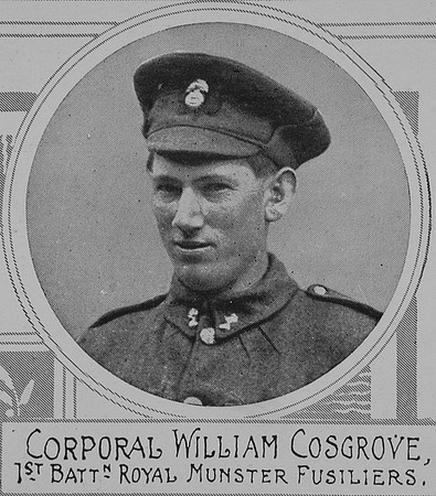 Cosgrove W Cpl VC 1st Royal Munster Fusiliers