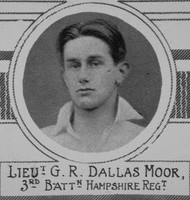 Dallas-Moor G R Lt VC 3rd Hampshire Regiment