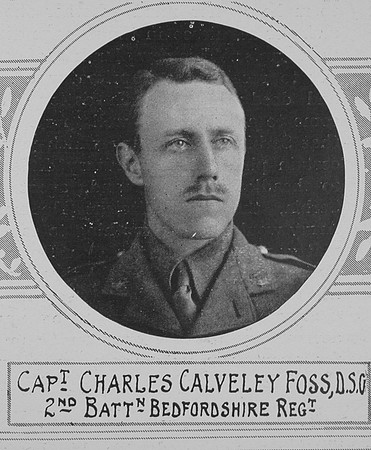 Foss C C Captain DSO 2nd Bedfordshire Regiment