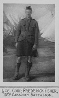 Fisher F LCpl VC 13th Canadian Infantry