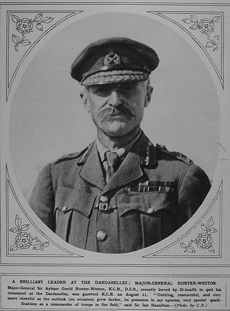 Hunter-Weston A G Maj Gen General Staff 2