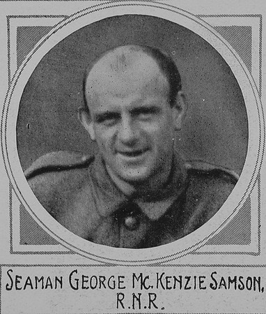 Samson G M Seaman VC Royal Naval Reserve