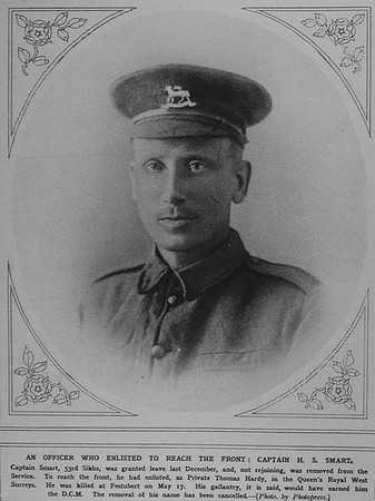 Smart H S Captain 2nd R West Surrey Regiment
