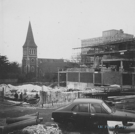 Building The Civic Offices And Library Sutton 1970s