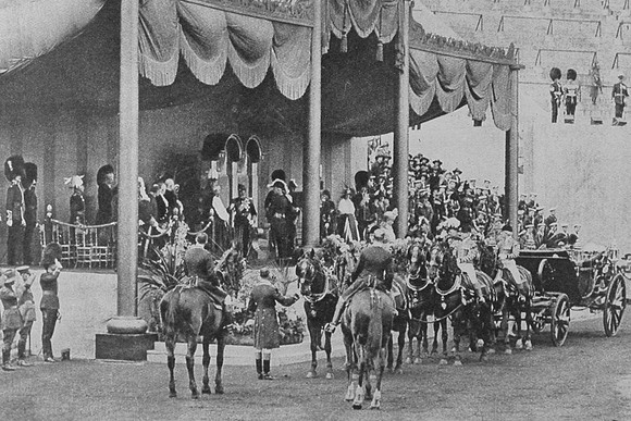 The British Empire Exhibition Wembley 23rd April 1924