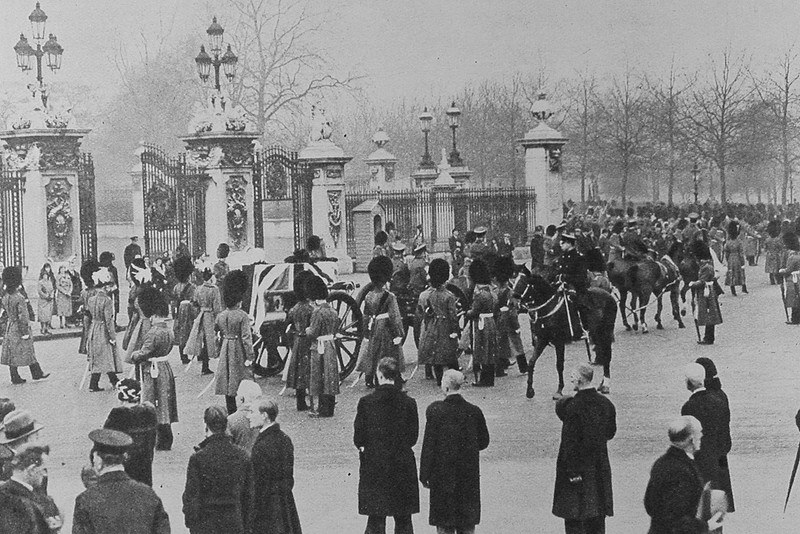 The Funeral Of Queen Alexandra 1925