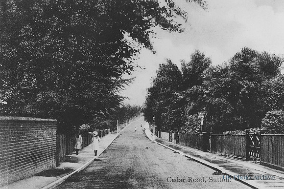 Cedar Road Sutton c.1905