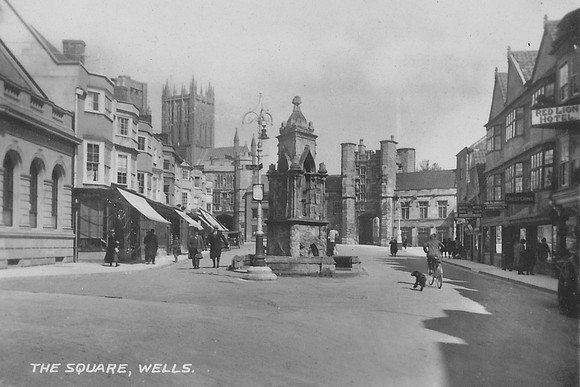 The Square Wells Somerset 1920s