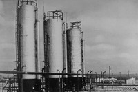 In The Oilfield At Eakring Nottinghamshire c.1950