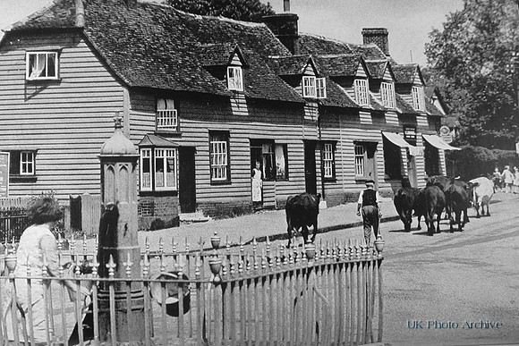 Wooden Houses At Hunsdon Hertfordshire 1940s