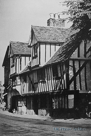Jacobean House In Hertford 1940s