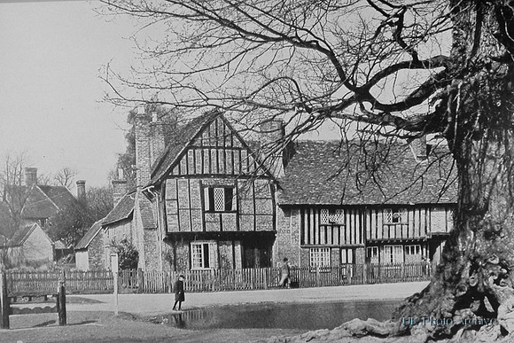 The Old Manor House Aldbury Hertfordshire 1940s
