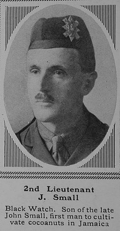 Small J Lt 9th Black Watch (Royal Highlanders) The Sphere 29th July 1916