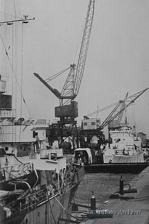 Humber Graving Dock Immingham 1940s