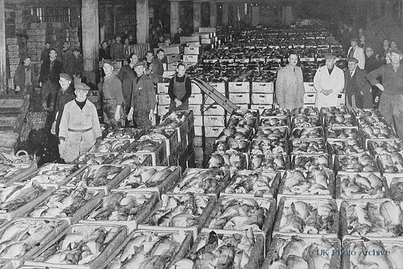 Grimsby Fish Market 1940s