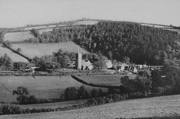 The Village Of Winsford Somerset 1930s