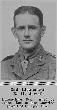 Jewell E H 2nd Lt 11th Lancashire Fusiliers