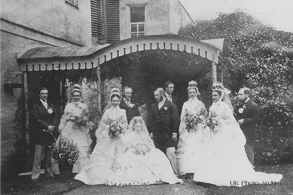 The Wedding Of Isabella Denshire And Henry Bailey At Ashtead House Surrey 8th November 1870
