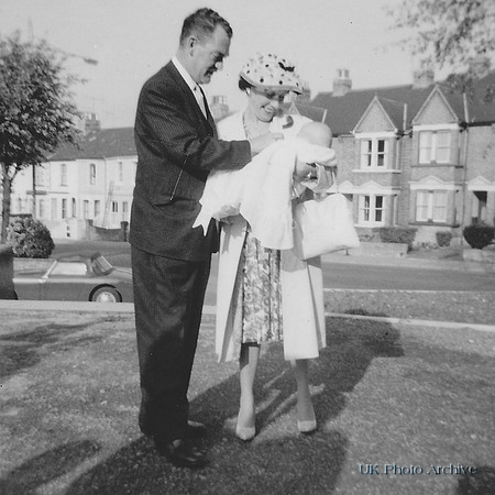 A 1950s Christening