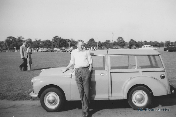 A 1960s Morris Minor Traveller