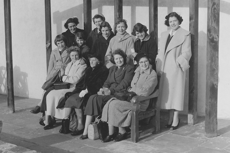 A Ladies Day Out In The 1950s