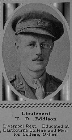 Eddison T D Lt Kings Liverpool Regiment