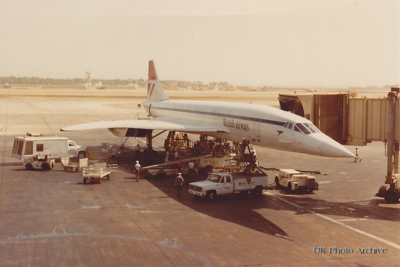 British Airways Concorde At New York JFK Airport 1979 No 4