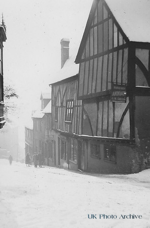 Lincoln In The Snow February 1955