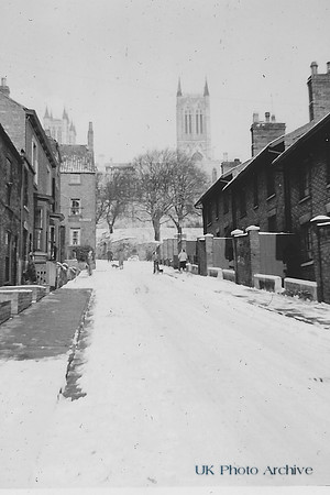 Lincoln In The Snow February 1955